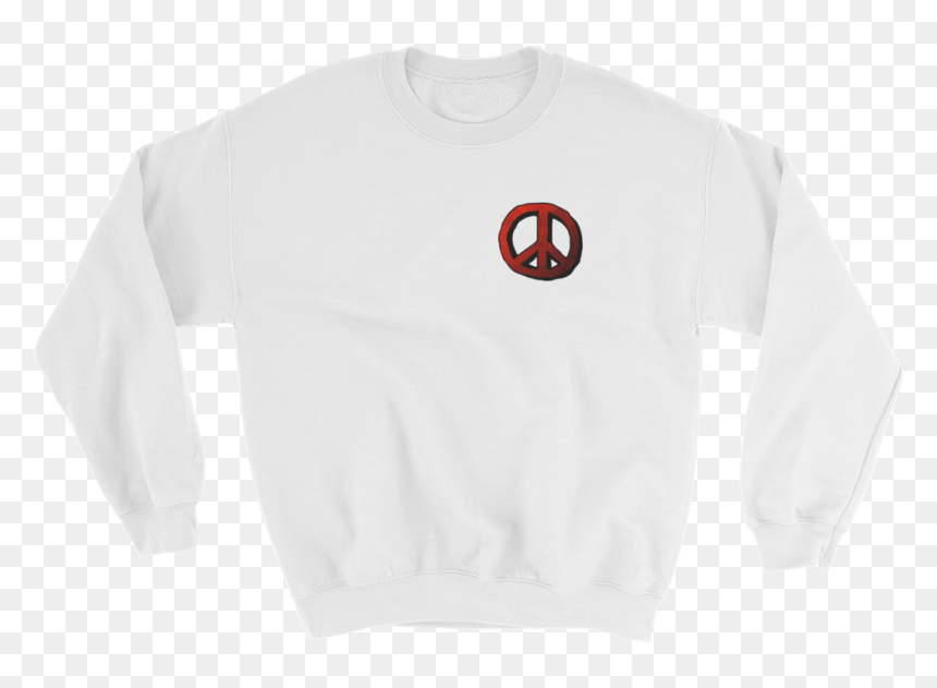 Suspicious Antwerp Sweater Pink, HD Png Download - white peace sign png
