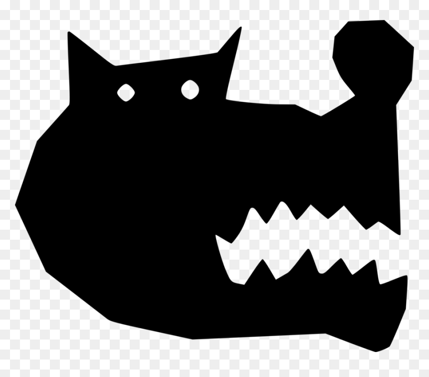 Monochrome Cat - Cat, HD Png Download - dogs and cats png