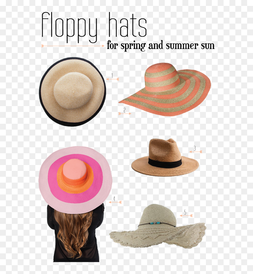 Floppy Hats - Costume Hat, HD Png Download - summer hat png