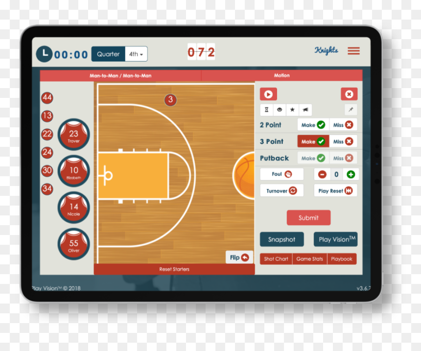 Electronics, HD Png Download - basketball hoop side view png