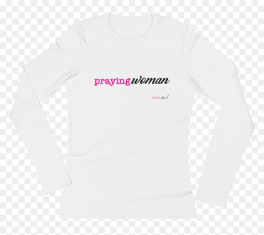 Long-sleeved T-shirt, HD Png Download - woman praying png