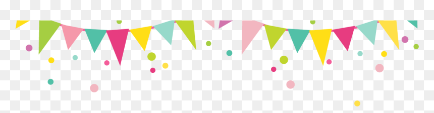 Color Brincolines Bambinos - Transparent Birthday Flag Png, Png Download - birthday flags png