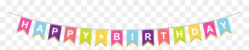 Banner, HD Png Download - birthday flags png