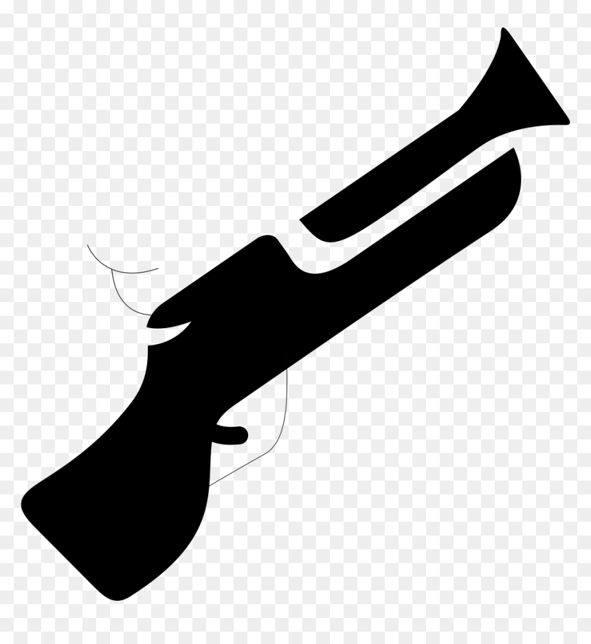 Blunderbuss Gun - Icon, HD Png Download - black gun png