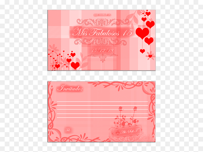 Corazones, HD Png Download - mis 15 png