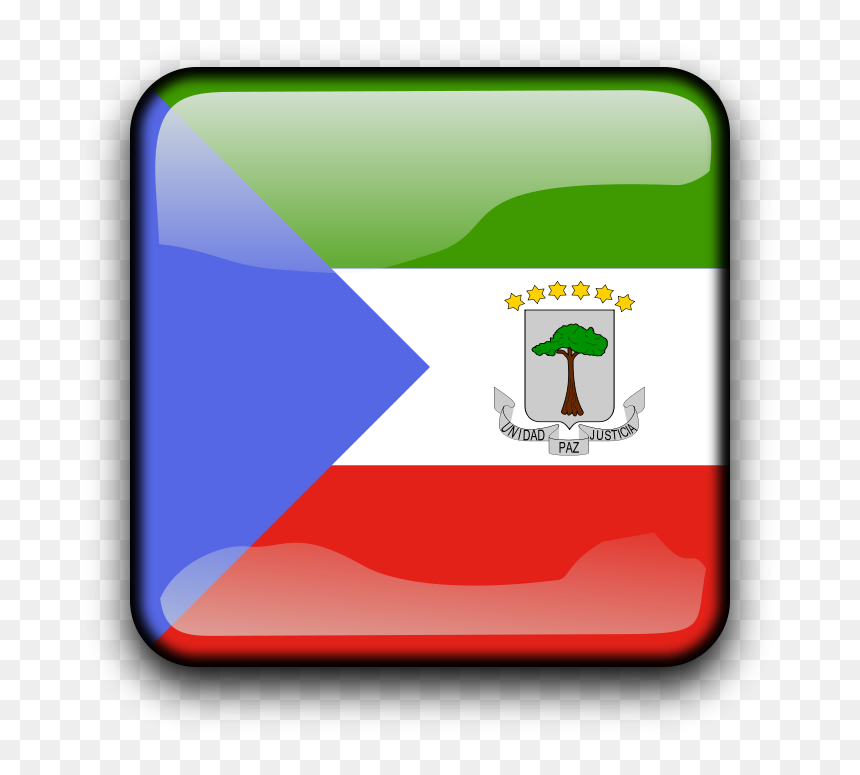 Gq Flags Svg Clip Arts - Equatorial Guinea Flag, HD Png Download - gq png