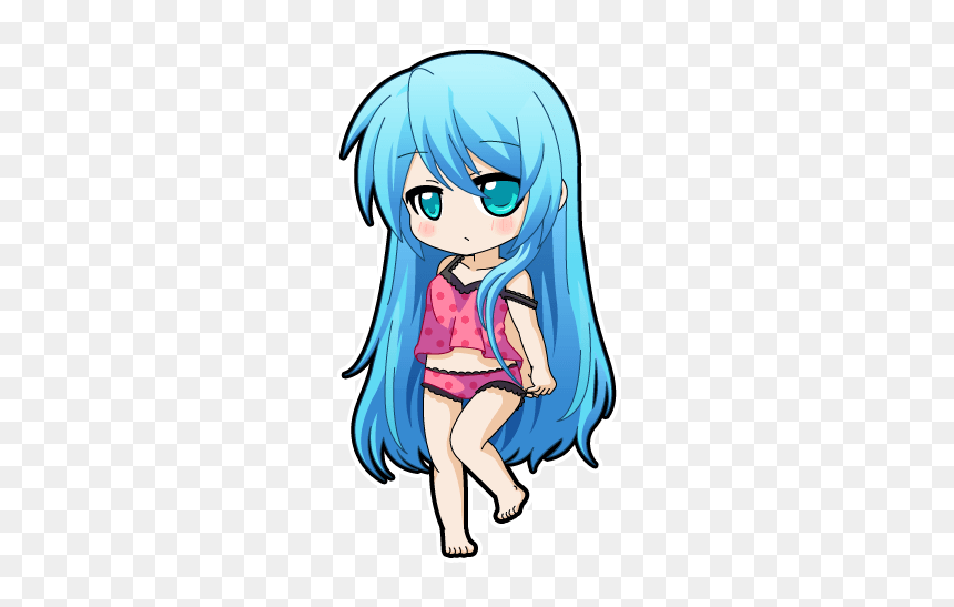Cartoon, HD Png Download - kawaii girl png