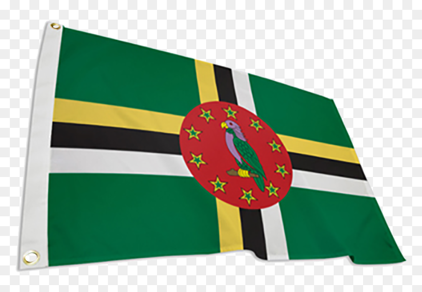 Flag, HD Png Download - dominica flag png