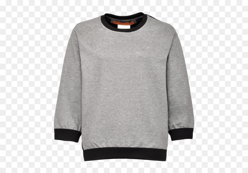 Sweater Mit Dreiviertelärmeln Maiamulti Cs Black/color - Sweater, HD Png Download - black sweater png