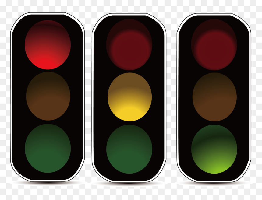 Traffic Lights - Traffic Lights Icons Free, HD Png Download - traffic signal png