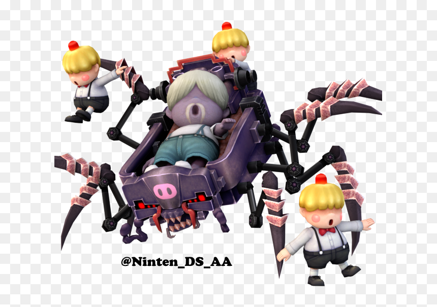 Porky Minch Render, HD Png Download - ape escape png