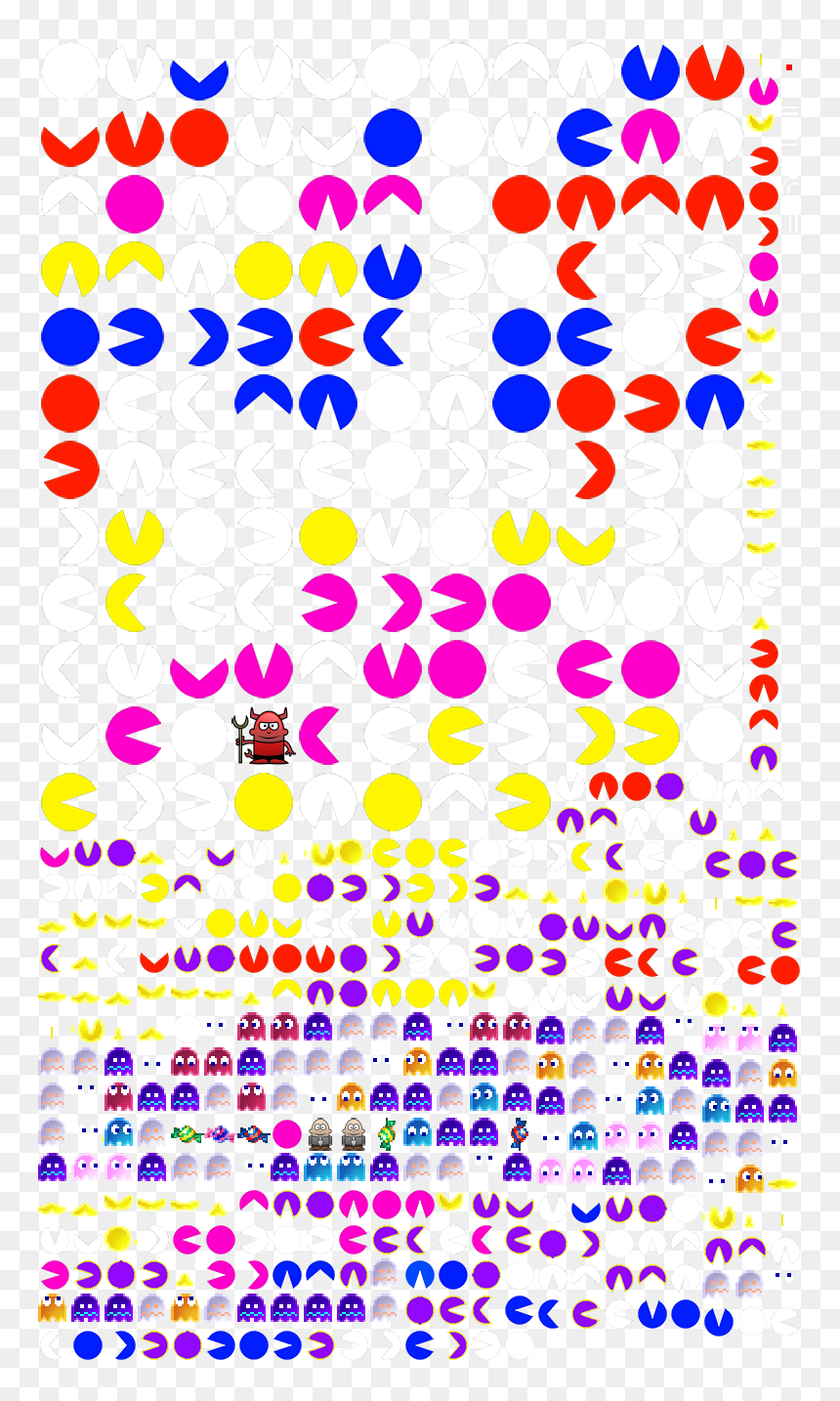 Clip Art, HD Png Download - pacman sprite png