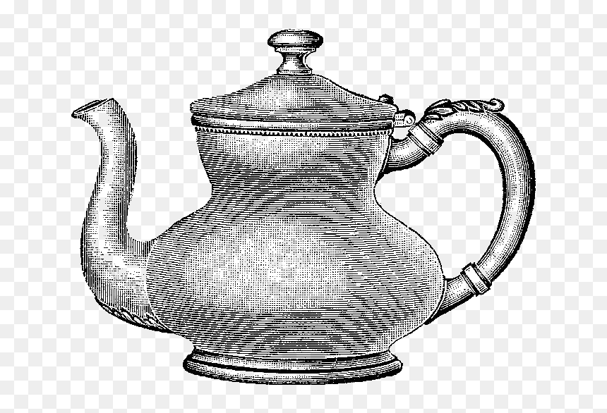 Vintage Coffee Pot Png , Png Download - Teapot, Transparent Png - coffee pot png