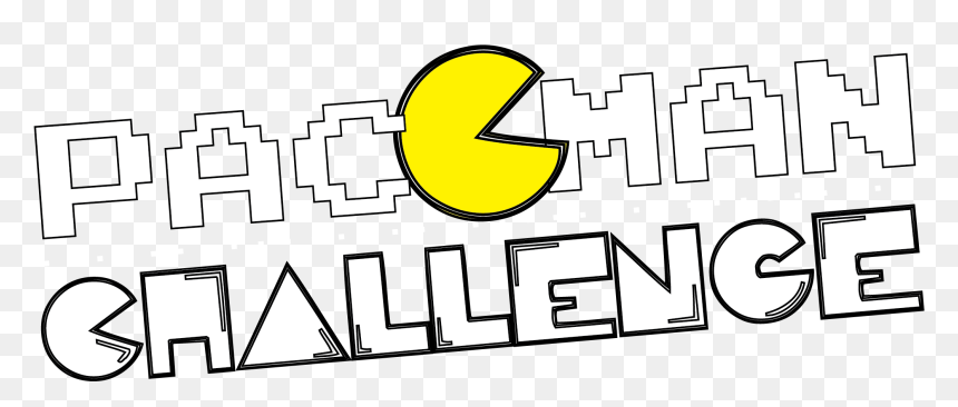 Pac Man Challenge Logo - Pacman Challenge, HD Png Download - pacman sprite png