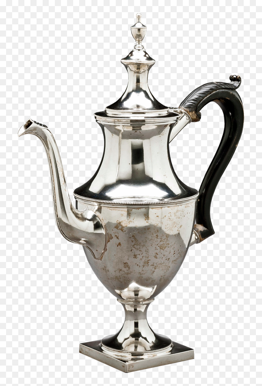 Transparent Silver Trophy Png - Coffee Pot, Png Download - coffee pot png
