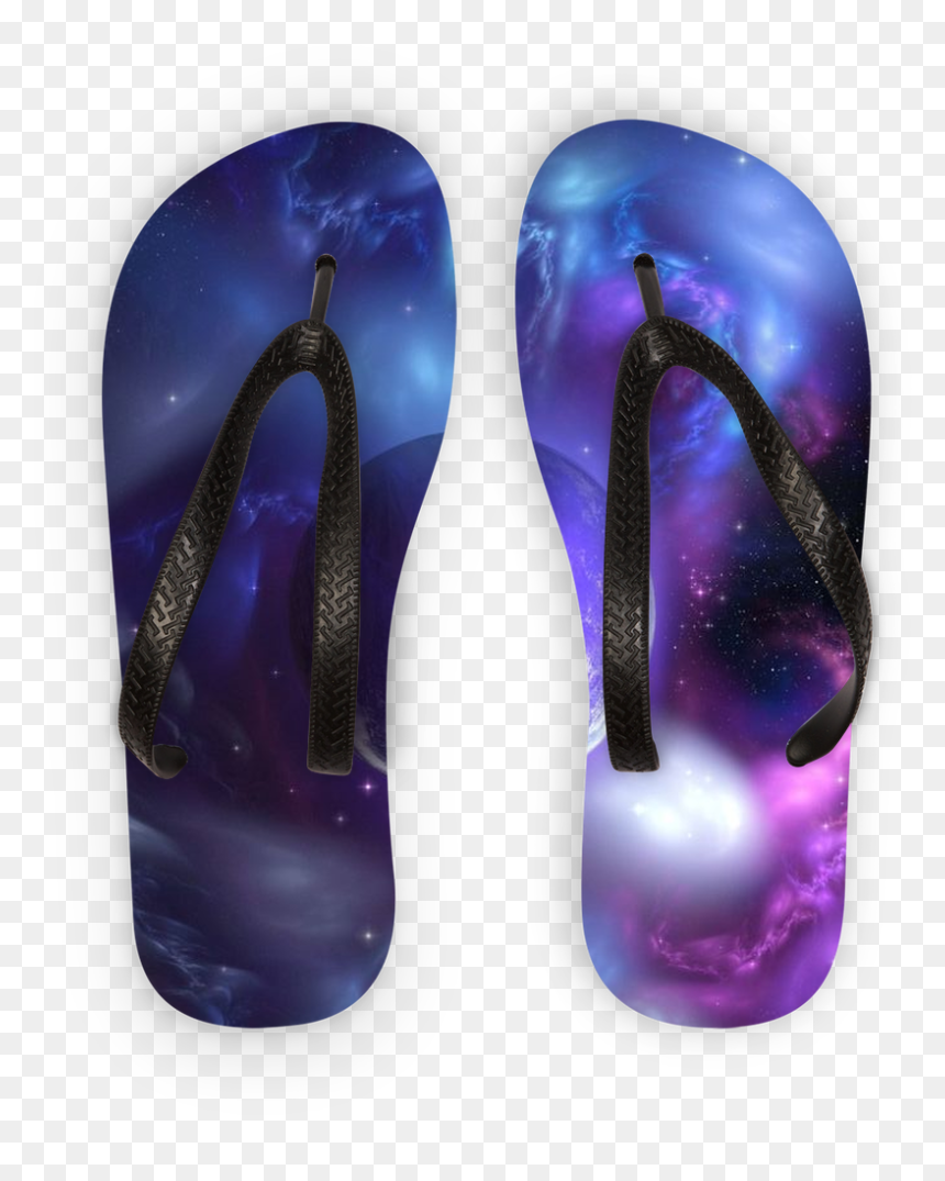 Flip-flops, HD Png Download - purple planet png