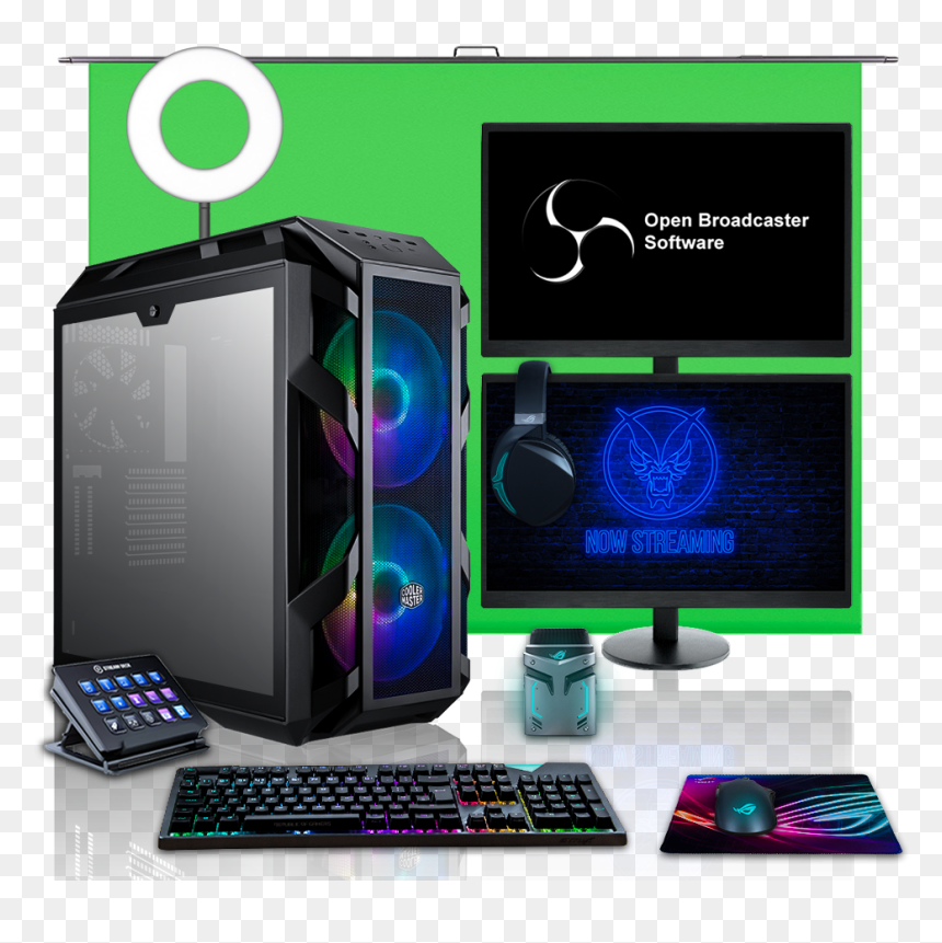 Caja De Ordenador Gaming, HD Png Download - elgato hd60 png