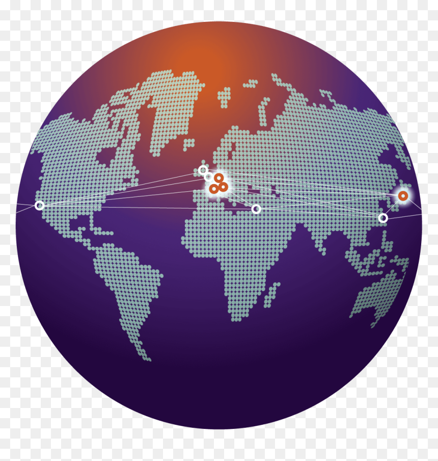 Latin American And Caribbean, HD Png Download - purple planet png