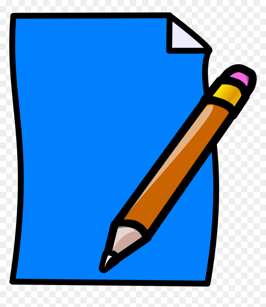 Relating To Others Key Competency, HD Png Download - pencil and paper png