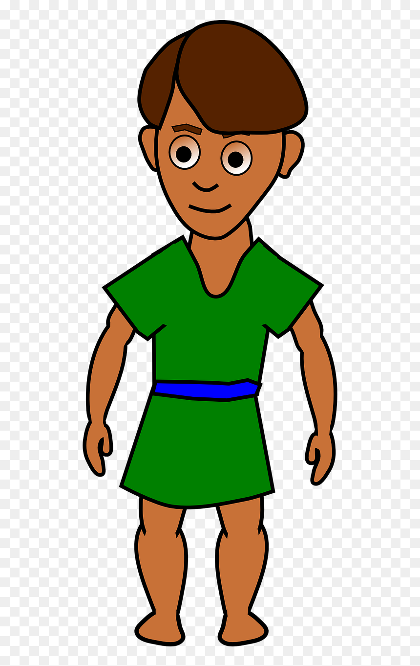 Boy In The Bible, HD Png Download - boy standing png