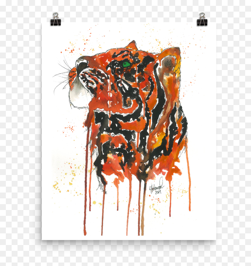 Image Of "panthers Tigris - Illustration, HD Png Download - modern art png