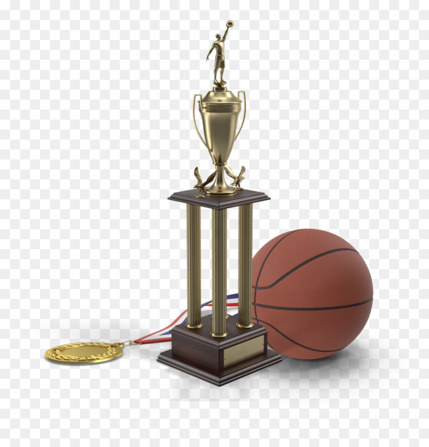 Group - Trophy, HD Png Download - basketballs png