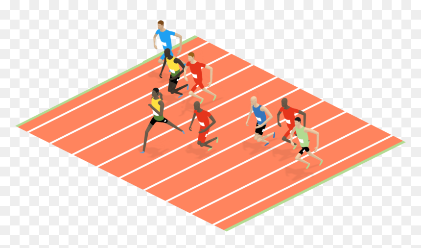 100 Metres Hurdles, HD Png Download - hurdle png