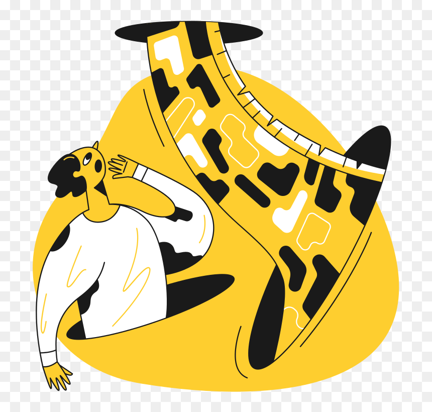 Vector Illustration Styles, HD Png Download - yellow design png