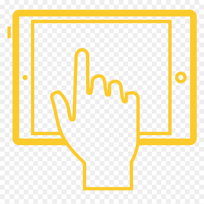 Social Media Manchester Digital Design Icon - Sign, HD Png Download - yellow design png