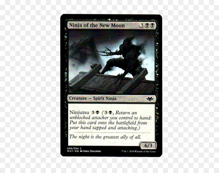 Mtg Modern Horizons Ninja, HD Png Download - moon knight png