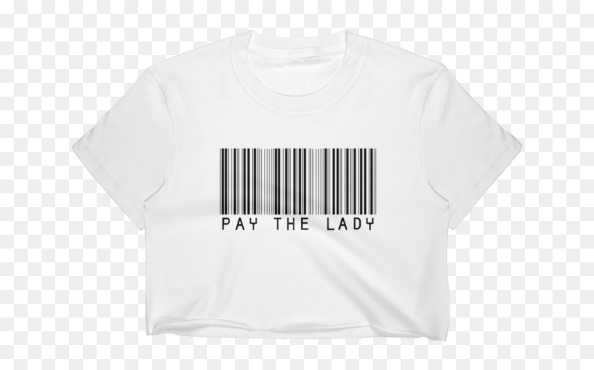 Active Shirt, HD Png Download - barcode png white