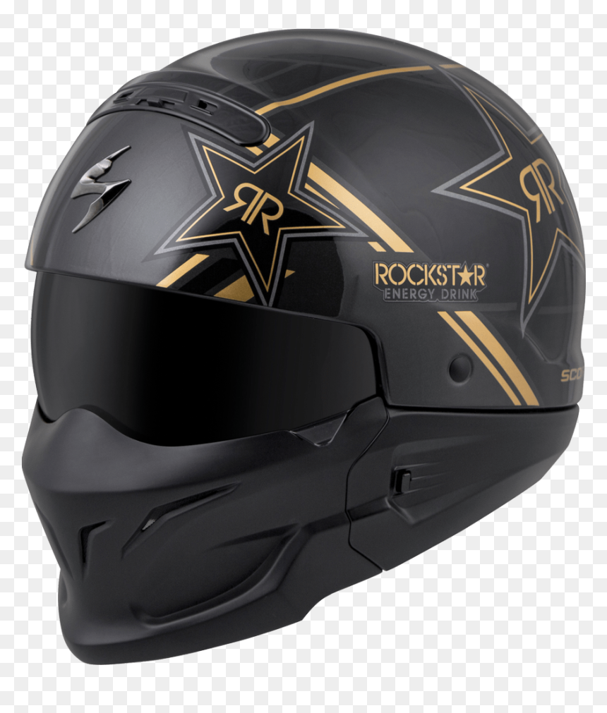 Scorpion Covert Rockstar Helmet, HD Png Download - rockstar energy png