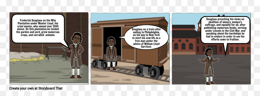 Cartoon, HD Png Download - frederick douglass png