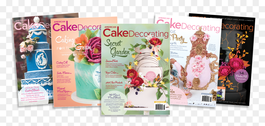 American Cake Decorating Magazine 2016, HD Png Download - subscribepng