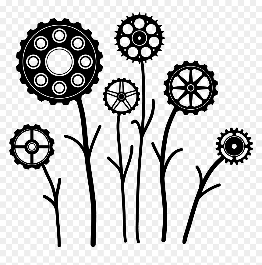 Flower Patch Of Gears - Life Saving Rules Vtti, HD Png Download - flower patch png