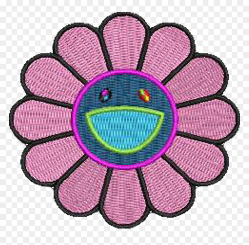 Image Of Flower Multi Iron Patch - Antistresové Omalovánky Mandala Omalovánky, HD Png Download - flower patch png