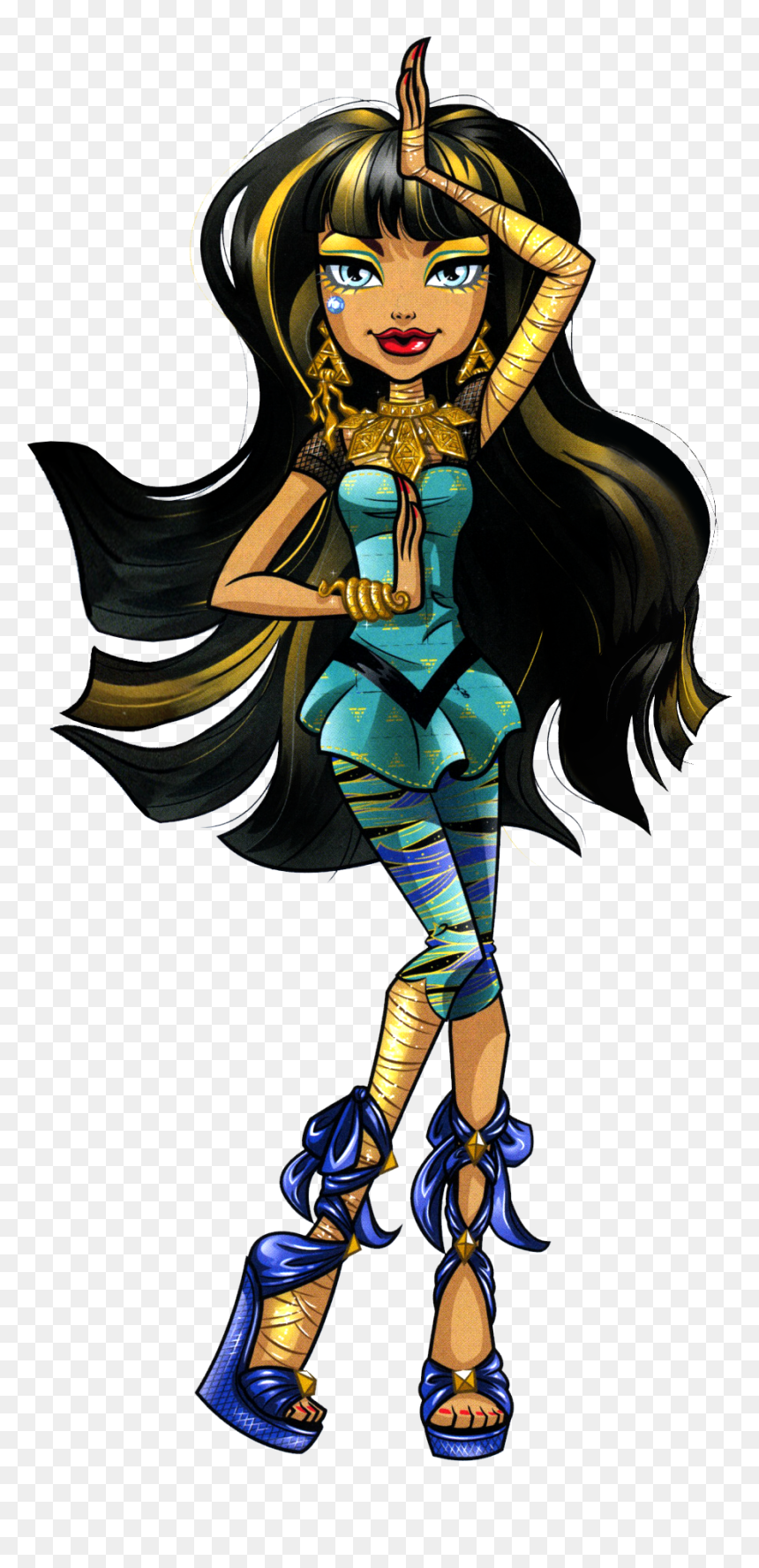 Monster High Cleo New, HD Png Download - the mummy png