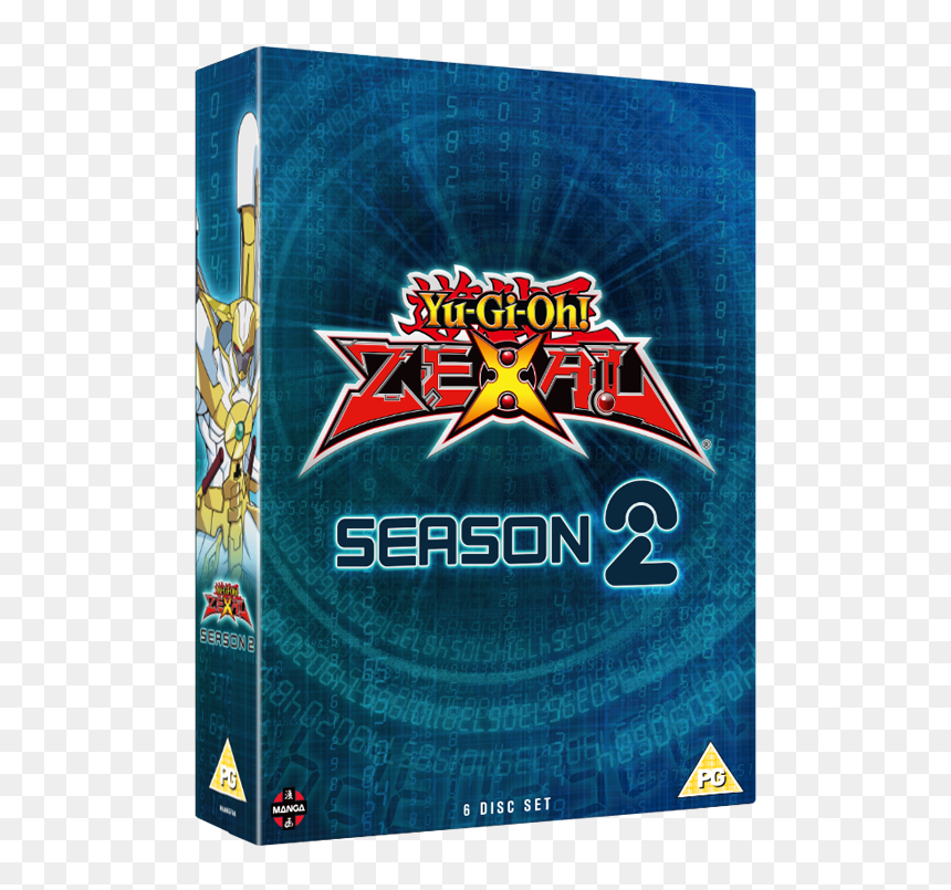 Yu Gi Oh Zexal Season 2 Complete Collection - Yu Gi Oh Zexal Dvd, HD Png Download - yugioh card back png