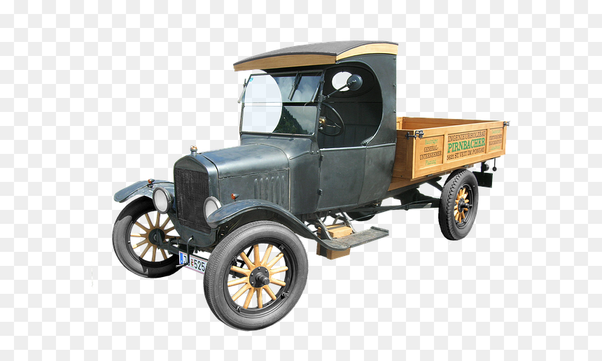 Truck, HD Png Download - old school car png