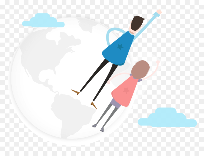 Powtoon Animation Png, Transparent Png - goanimate characters png