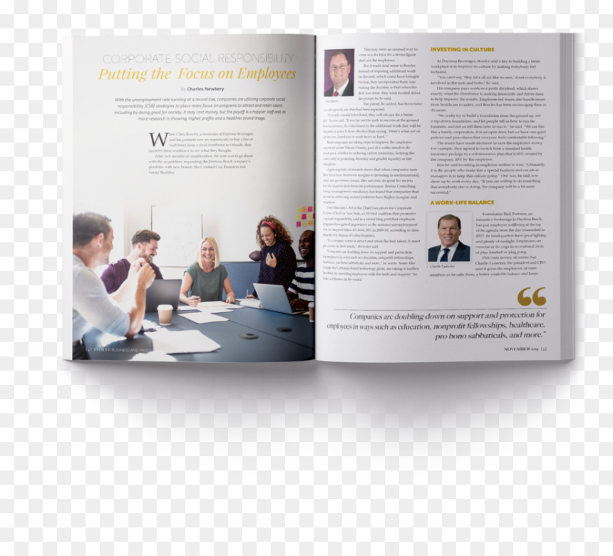 Brochure, HD Png Download - open magazine png