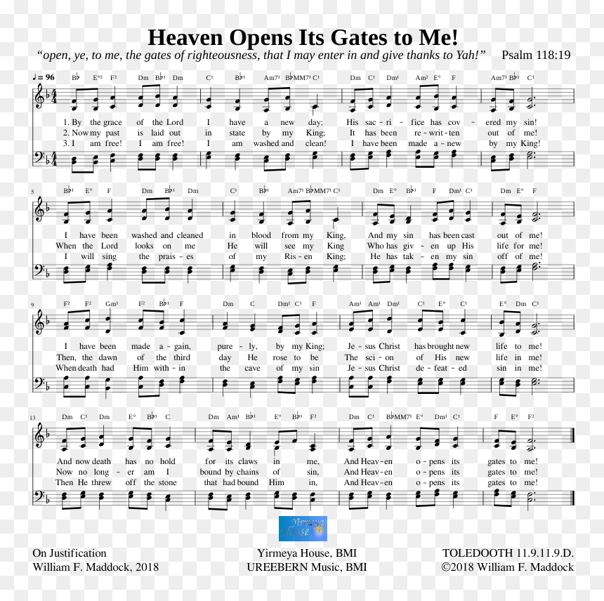 Transparent Heaven Gates Png - Sheet Music, Png Download - heaven gates png