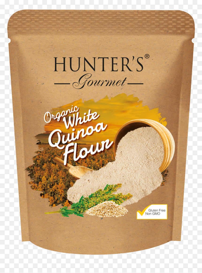 Hunter's Gourmet Organic White Quinoa, HD Png Download - gmo free png