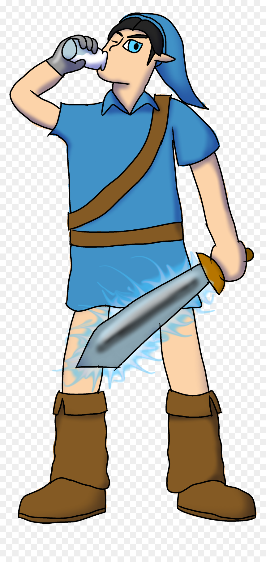 Cartoon, HD Png Download - young link png