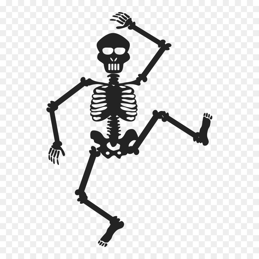 Los Cuentos De Cristobalina De La Biblioteca Cristóbal - Dancing Transparent Skeleton Clipart, HD Png Download - gif bailando png