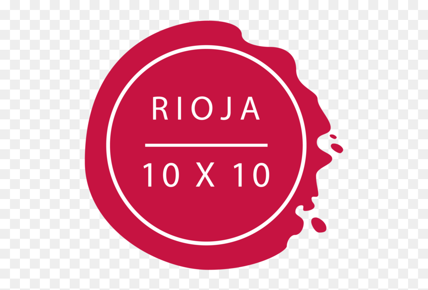 Rioja 10 X 10 Logo Rioja Logo Purple V1 - Circle, HD Png Download - 10x10 png
