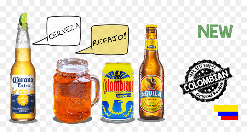 Glass Bottle, HD Png Download - empanadas colombianas png
