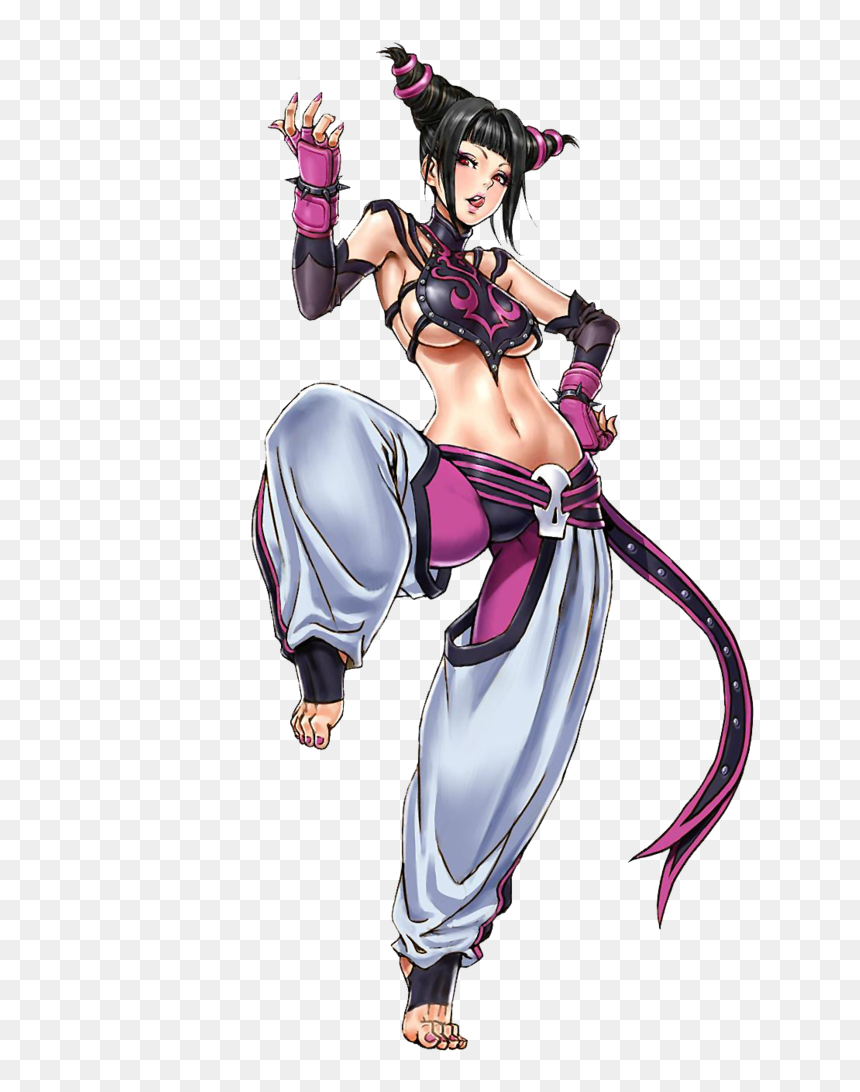 Street Fighter Juri Png, Transparent Png - karin kanzuki png