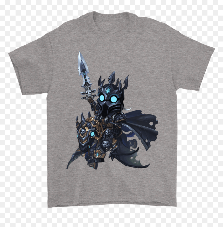 World Of Warcraft Death Knight Arthas Menethil Shirts - Marvel T Shirt Wonder Woman, HD Png Download - frostmourne png