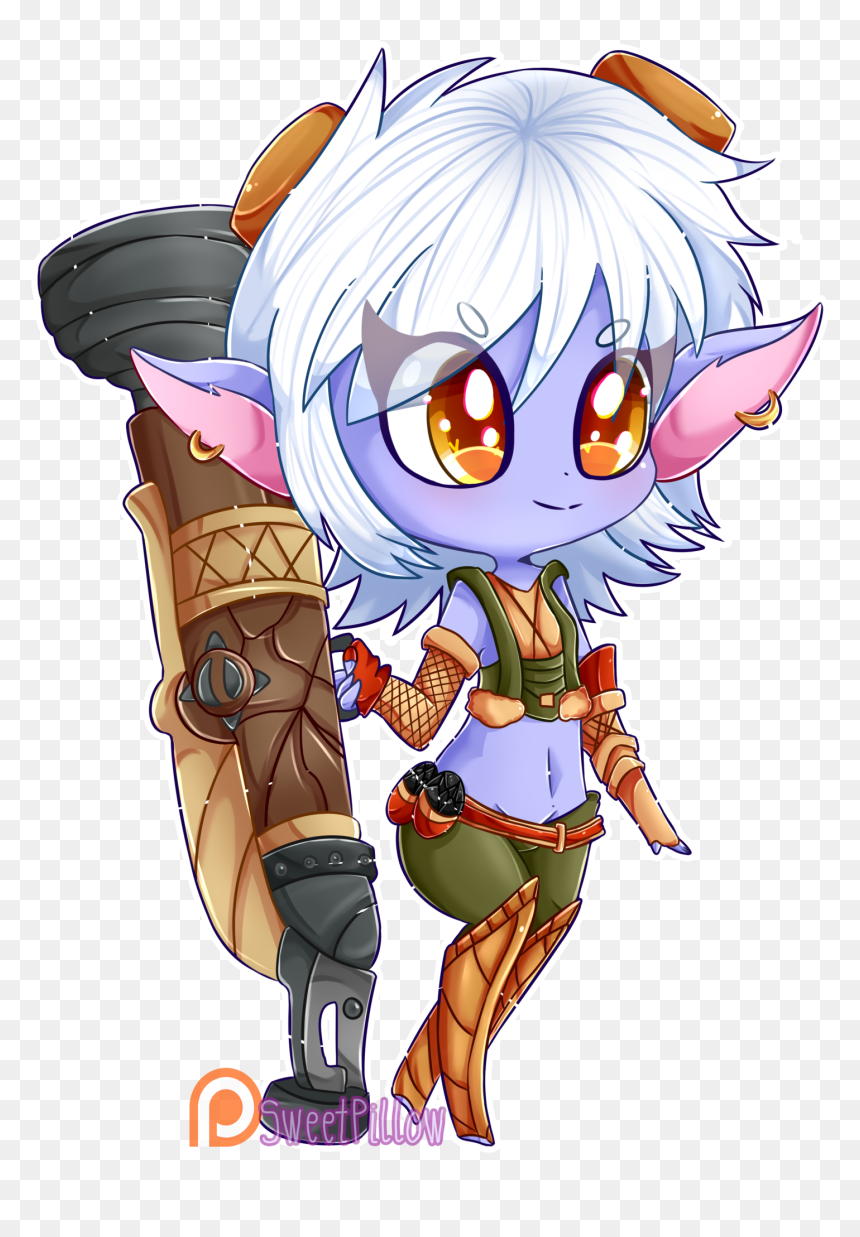 League Of Legends,лига - Cartoon, HD Png Download - tristana png